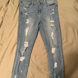 GOOD AMERICAN JEANS GOOD LEGS BLUE008 DENIM SKINNY